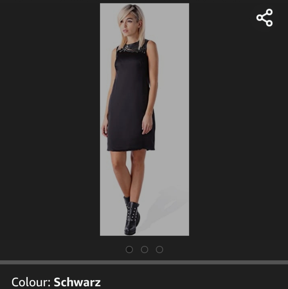 NWT Diesel Aminax dress, size S, black